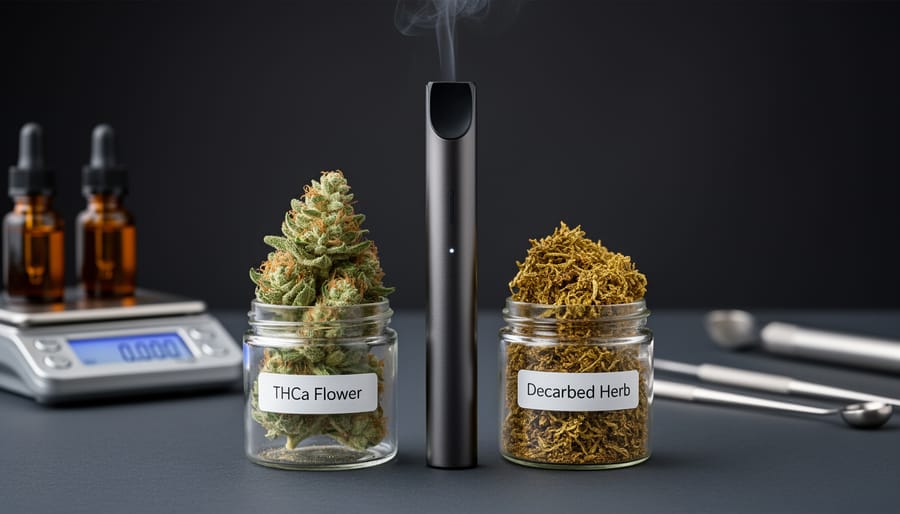 THCa vs THC Decarboxylation for Vaping: Key Differences and Which Fits Your Needs
